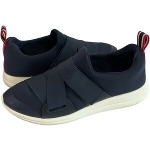 Tory Burch Sport Navy Neoprene Sneakers, Wom 9.5